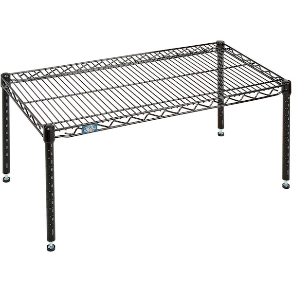 Nexel Black Epoxy Wire Dunnage Rack, 36W x 18D x 14H P1836B - main